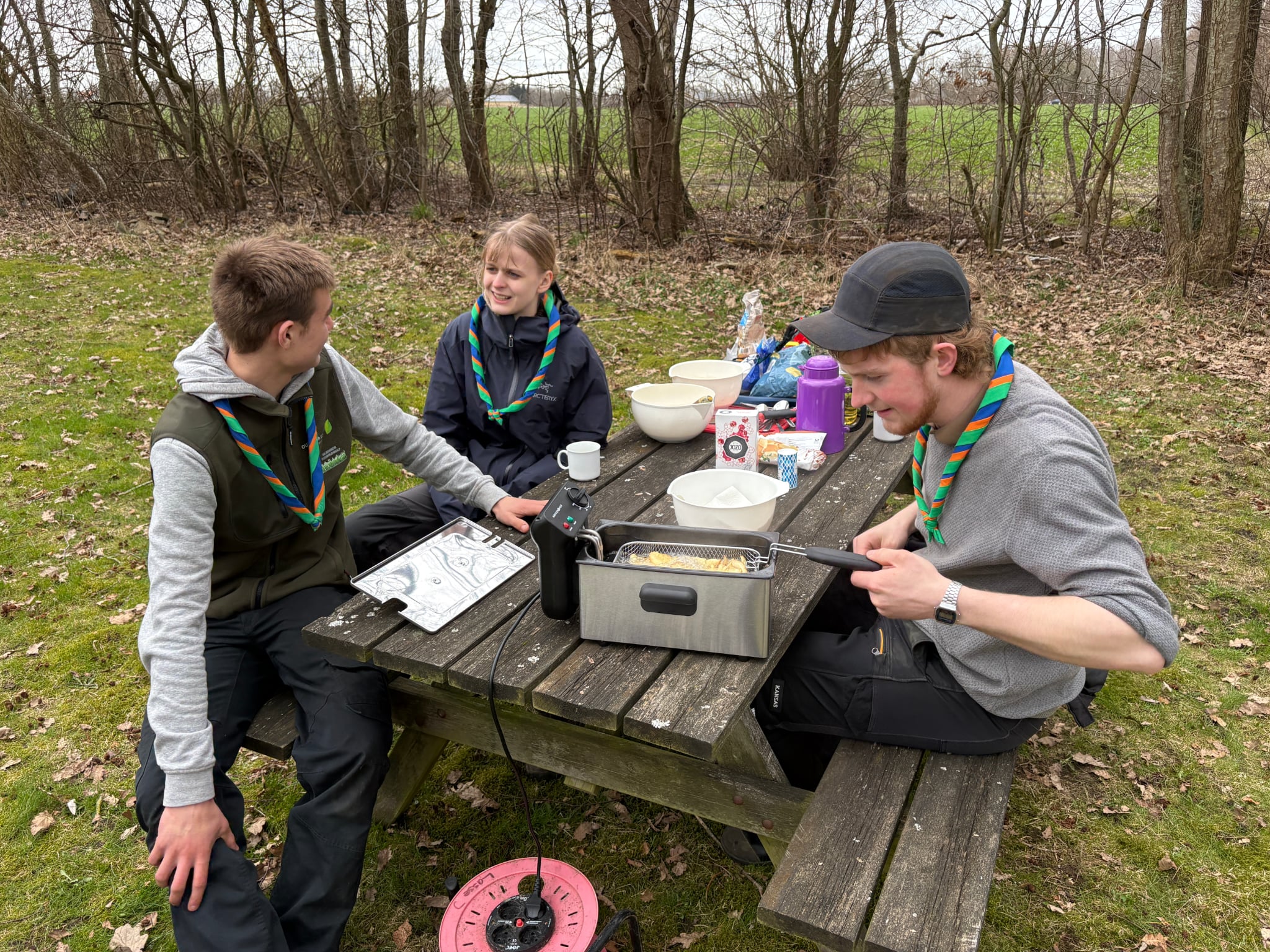 Rovernes friture møde